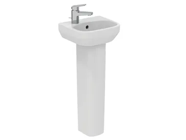 I.LIFE A - T4515 - Countertop rectangular ceramic handrinse basin with overflow _ Ideal Standard